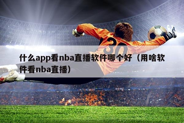 什么app看nba直播软件哪个好（用啥软件看nba直播）