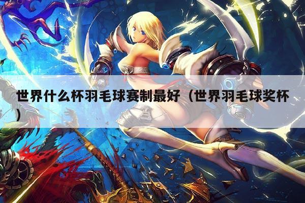 世界什么杯羽毛球赛制最好（世界羽毛球奖杯）