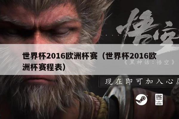 世界杯2016欧洲杯赛（世界杯2016欧洲杯赛程表）