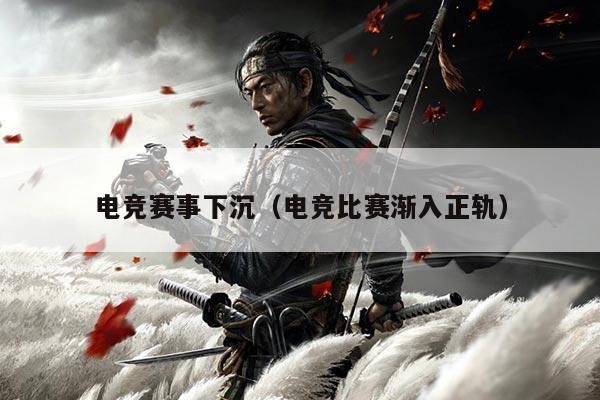 电竞赛事下沉(电竞比赛渐入正轨)