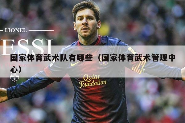 国家体育武术队有哪些（国家体育武术管理中心）