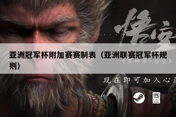 亚洲冠军杯附加赛赛制表(亚洲联赛冠军杯规则)