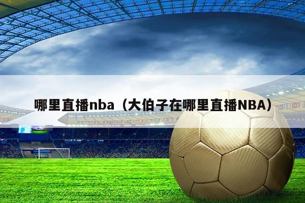 哪里直播nba(大伯子在哪里直播NBA)