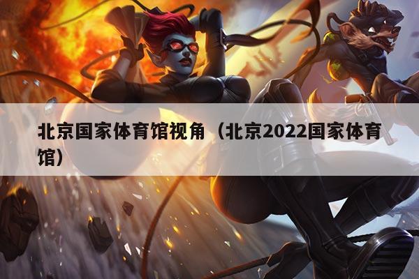 北京国家体育馆视角（北京2022国家体育馆）