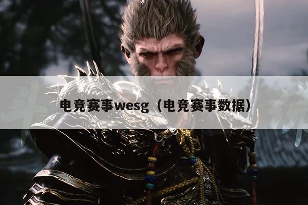 电竞赛事wesg（电竞赛事数据）